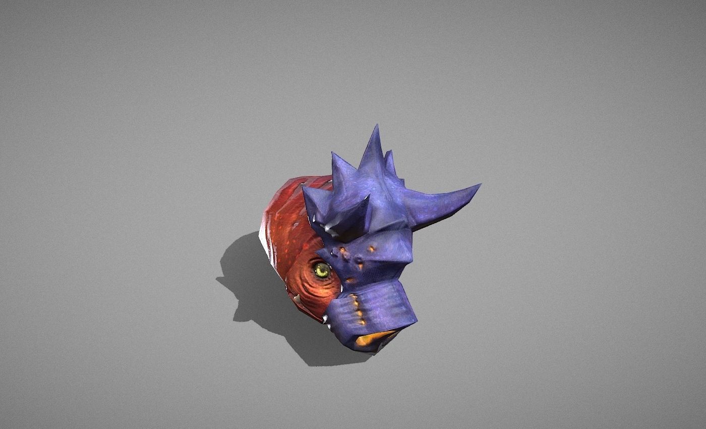 Skull Trooper Creature Low-poly 3D model_21