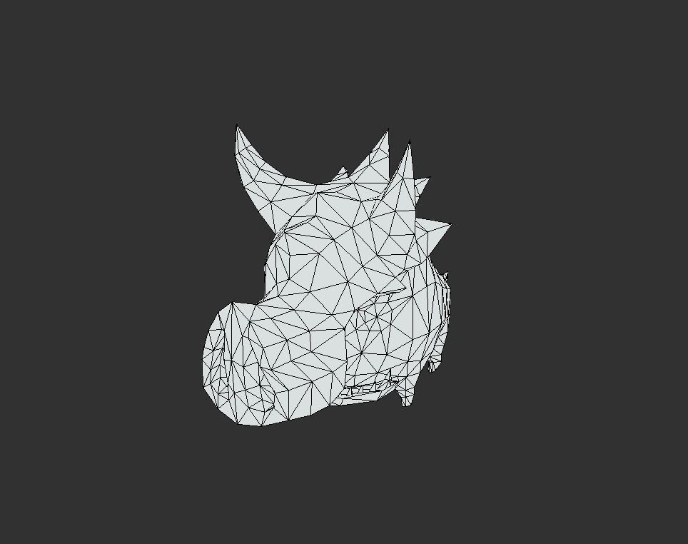 Skull Trooper Creature Low-poly 3D model_5