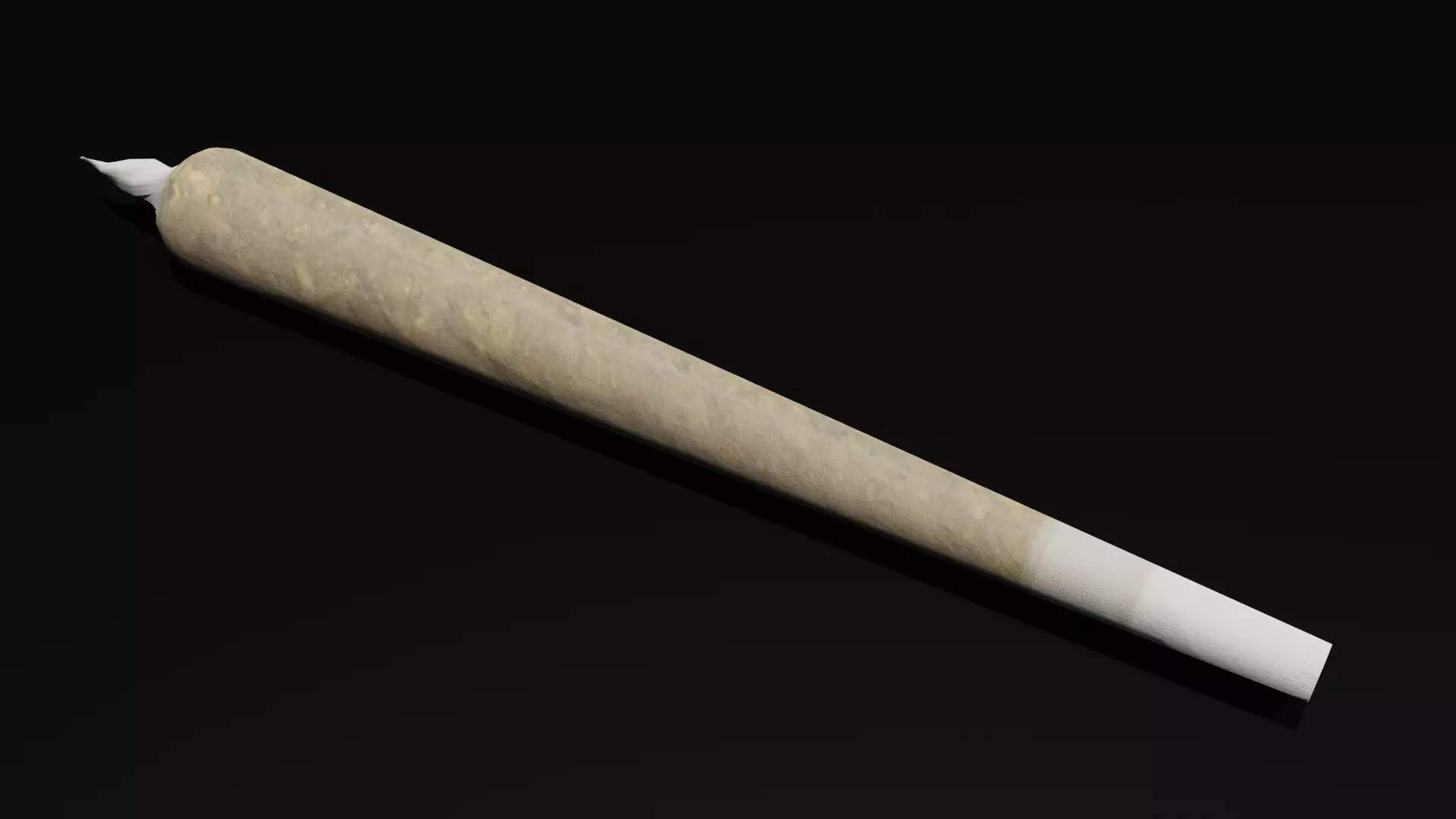 Joint 4K tobacco pipe Low-poly 3D model_0