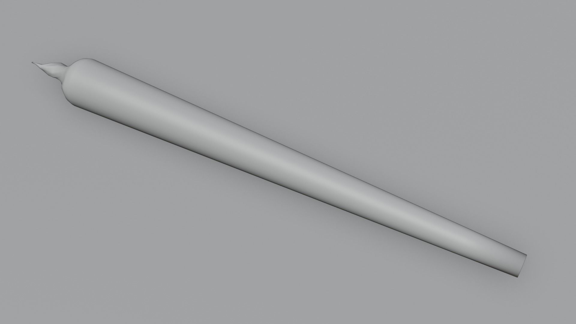 Joint 4K tobacco pipe Low-poly 3D model_2