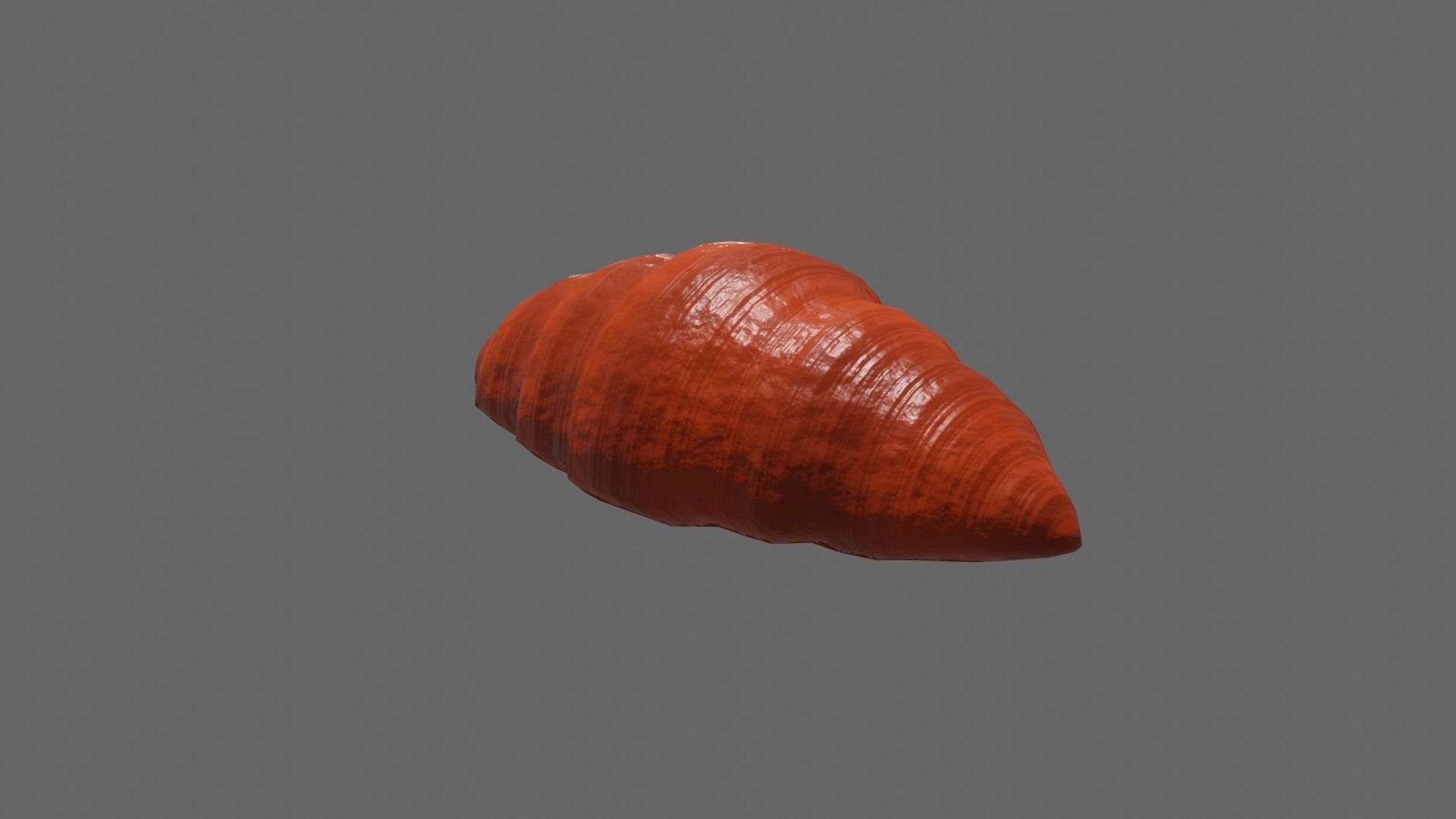 Croissant Free 3D model_7