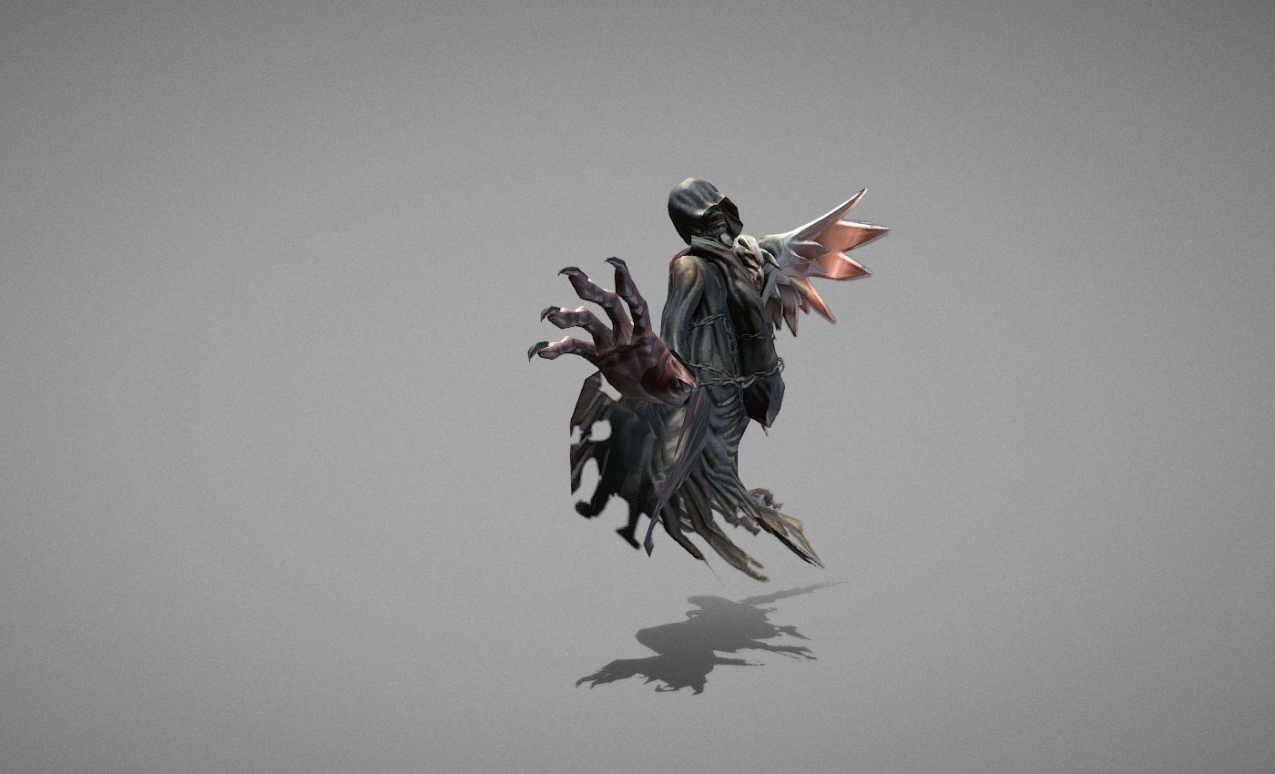 Wraith Myth Low-poly 3D model_14
