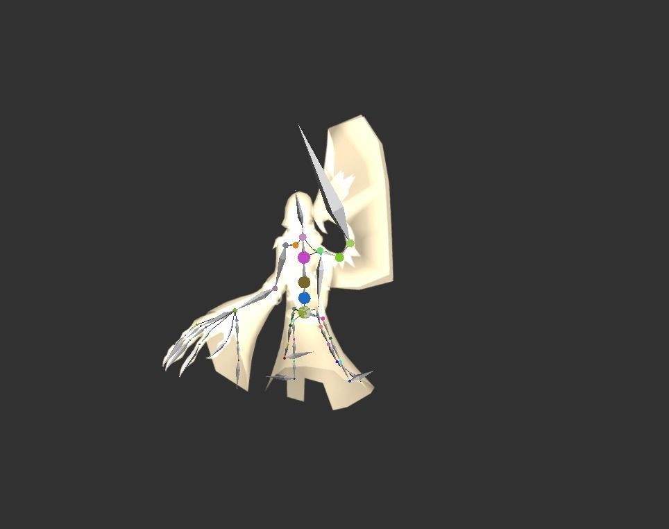 Wraith Myth Low-poly 3D model_2