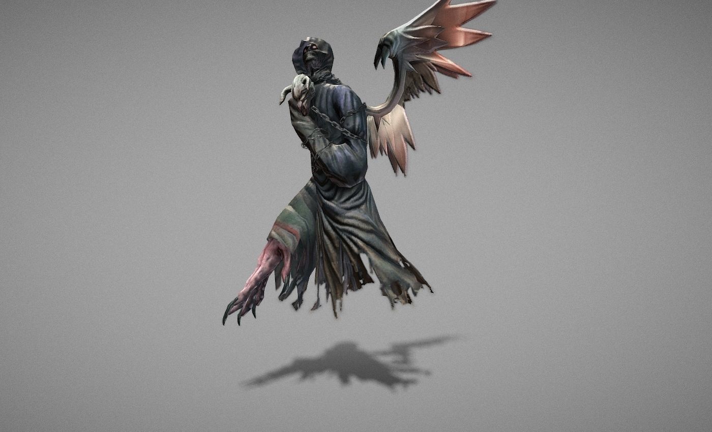 Wraith Myth Low-poly 3D model_24