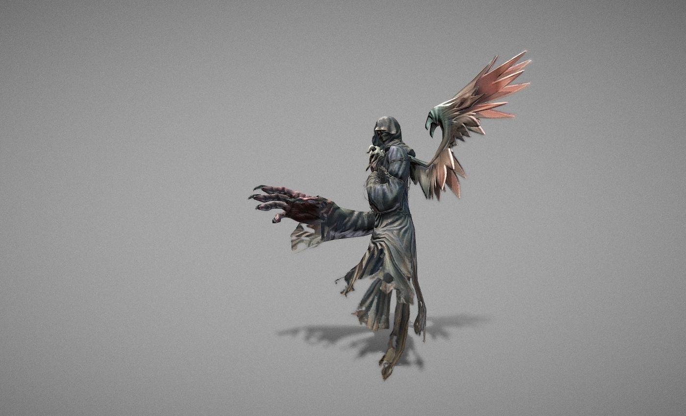 Wraith Myth Low-poly 3D model_15