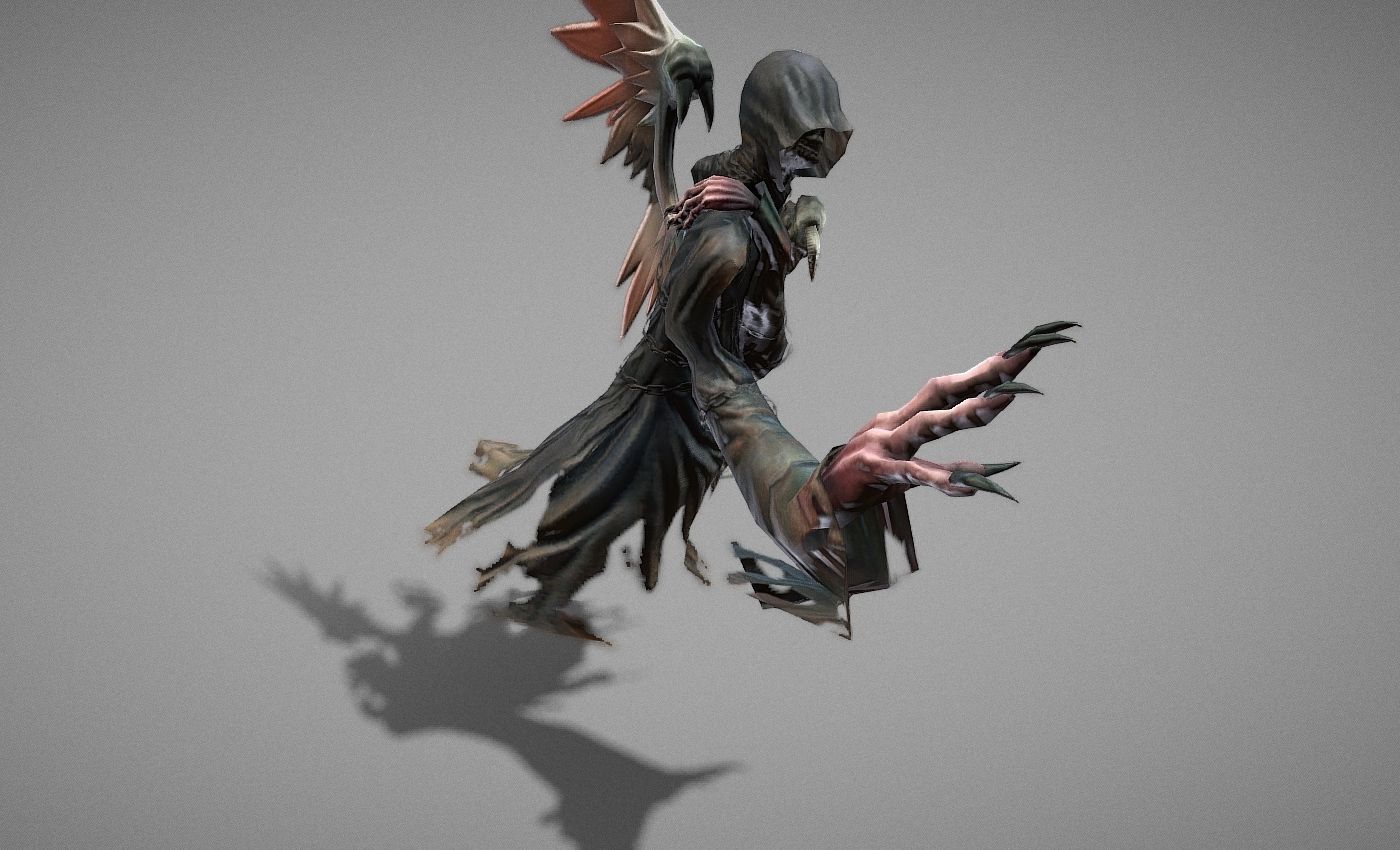 Wraith Myth Low-poly 3D model_16