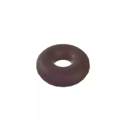 black donut