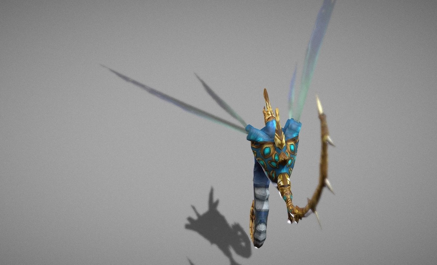 Bug Mutant Low-poly 3D model_21