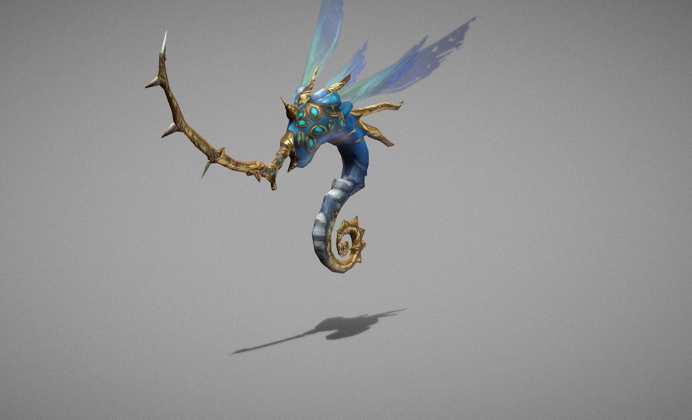 Bug Mutant Low-poly 3D model_9