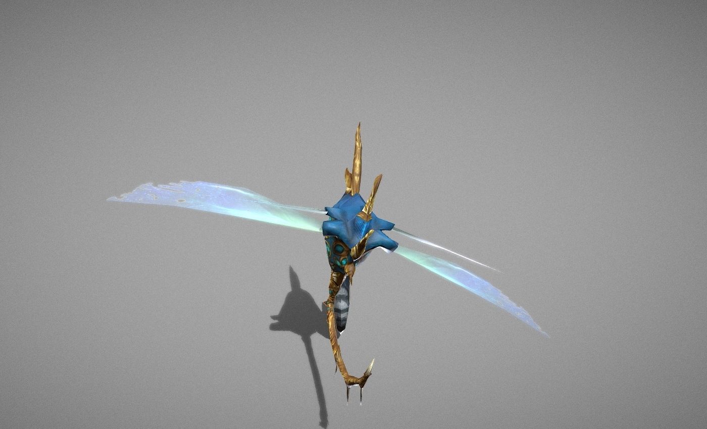 Bug Mutant Low-poly 3D model_20