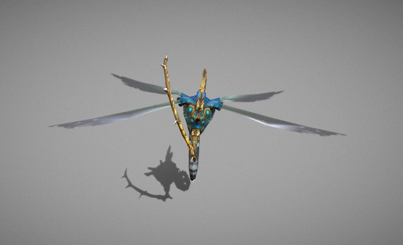 Bug Mutant Low-poly 3D model_25
