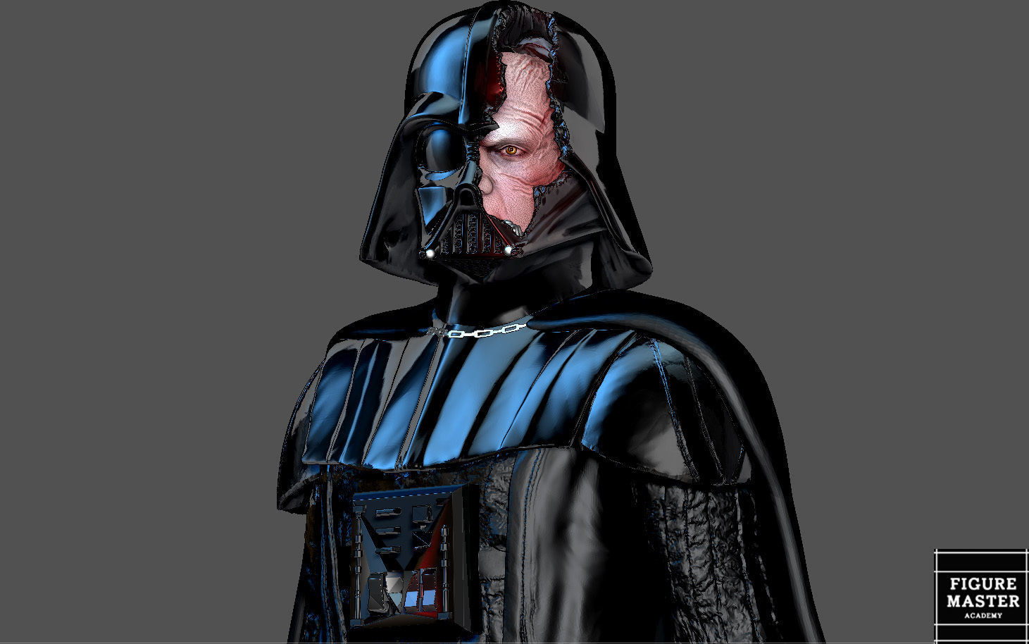 DARTH VADER ANAKIN STARWARS DISNEY OBIWAN 3D print model_13
