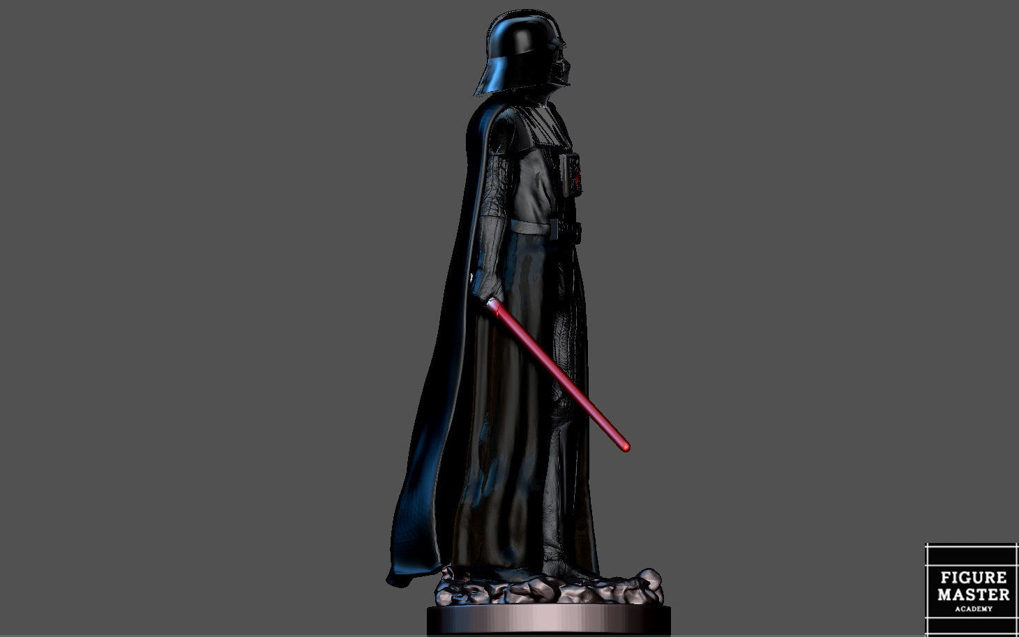 DARTH VADER ANAKIN STARWARS DISNEY OBIWAN 3D print model_20