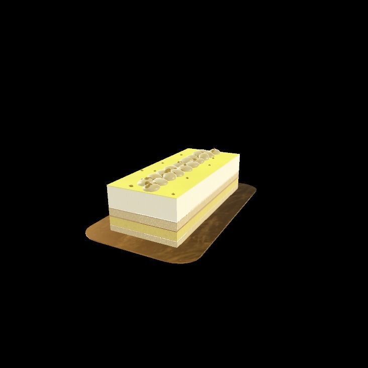 vanilla eclair 3D model_23