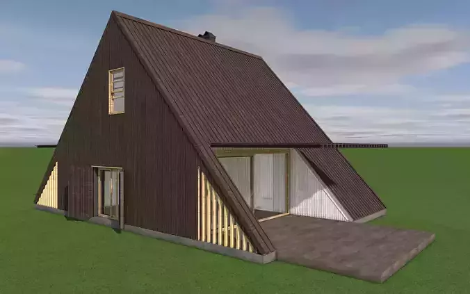 Summer House 3D model