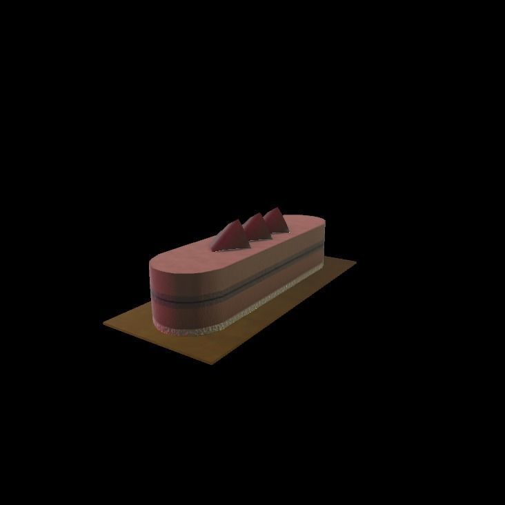 infinity chocolate 3D model_2