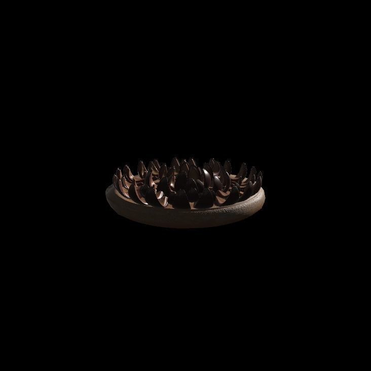 plum pie 3D model_6