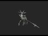 Guardian Centaurus Spirit Low-poly 3D model_1