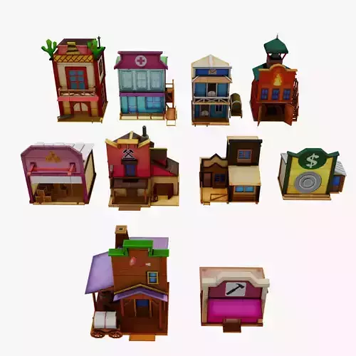 Old West Building Pack