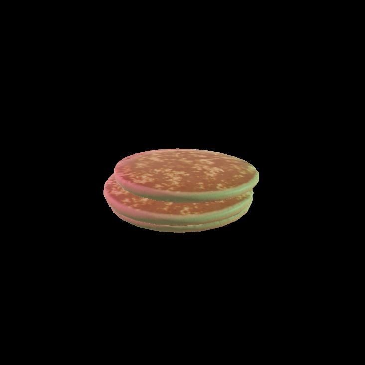 pancakes stack of 3D model_2