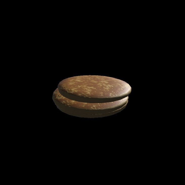 pancakes stack of 3D model_6