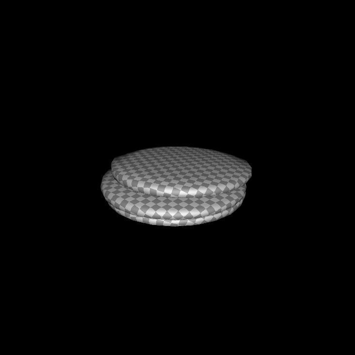 pancakes stack of 3D model_11