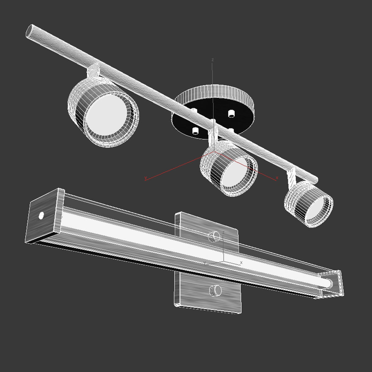 Kuzco light 3D model_9