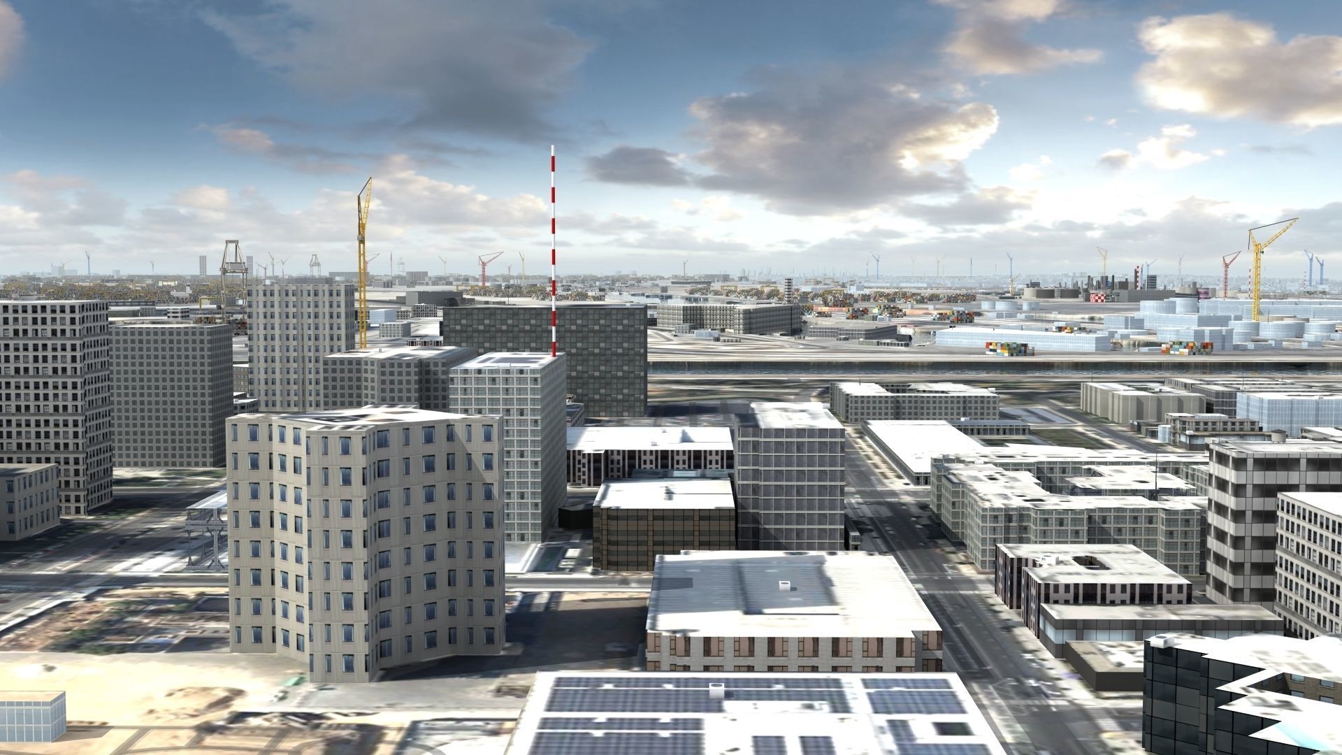 Refinery Container Port 3D model_20