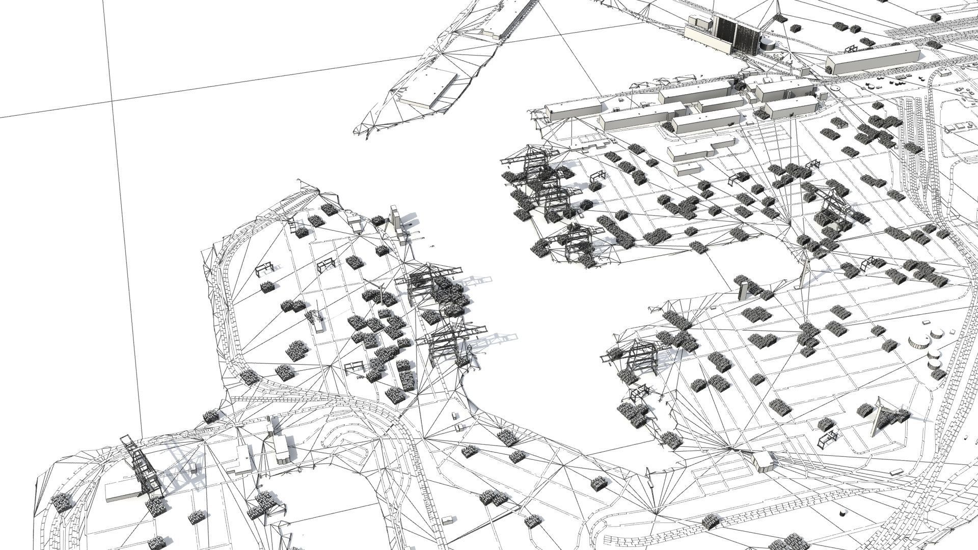 Refinery Container Port 3D model_34