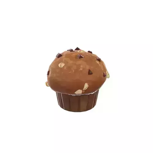 hazelnut chocolate muffin