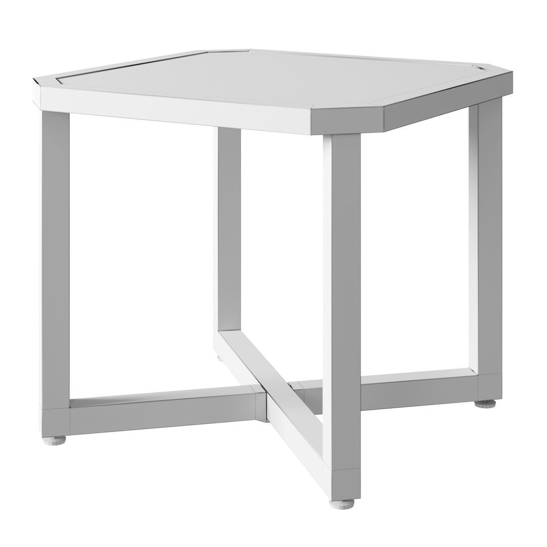 OVE Melbourne 3 pieces Patio Table 3D model_1