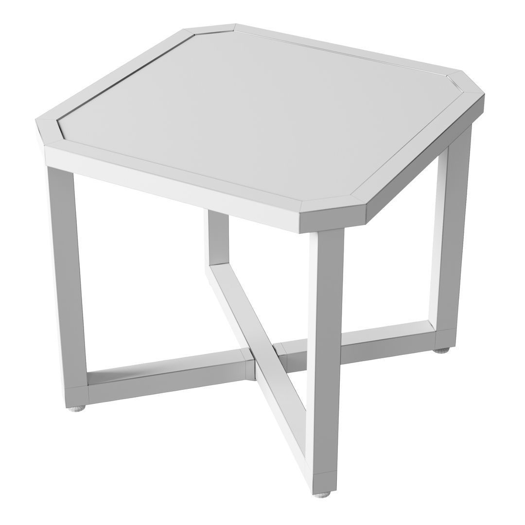 OVE Melbourne 3 pieces Patio Table 3D model_7