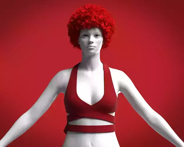 Ladies Knit-Bralette