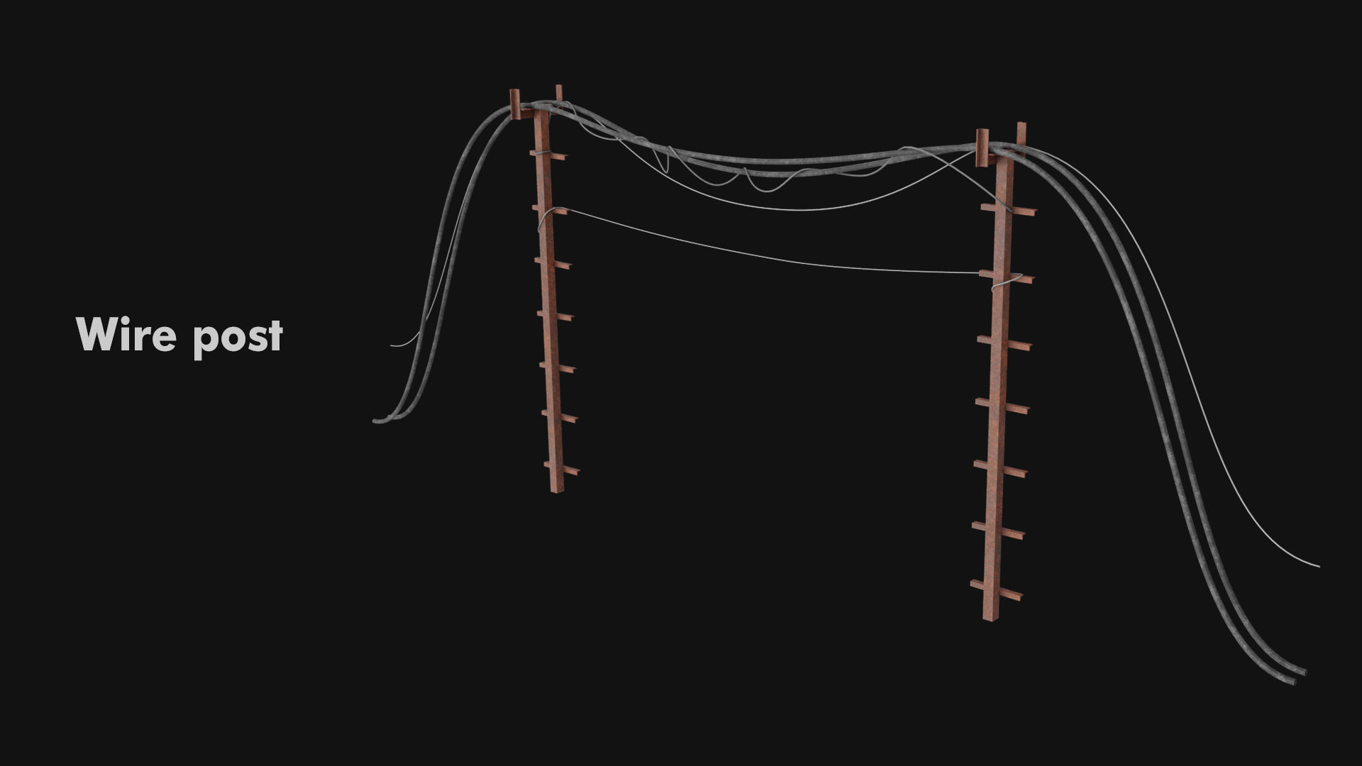 Industrial kitbash volume 01 Construction site and buildings Low-poly 3D model_6