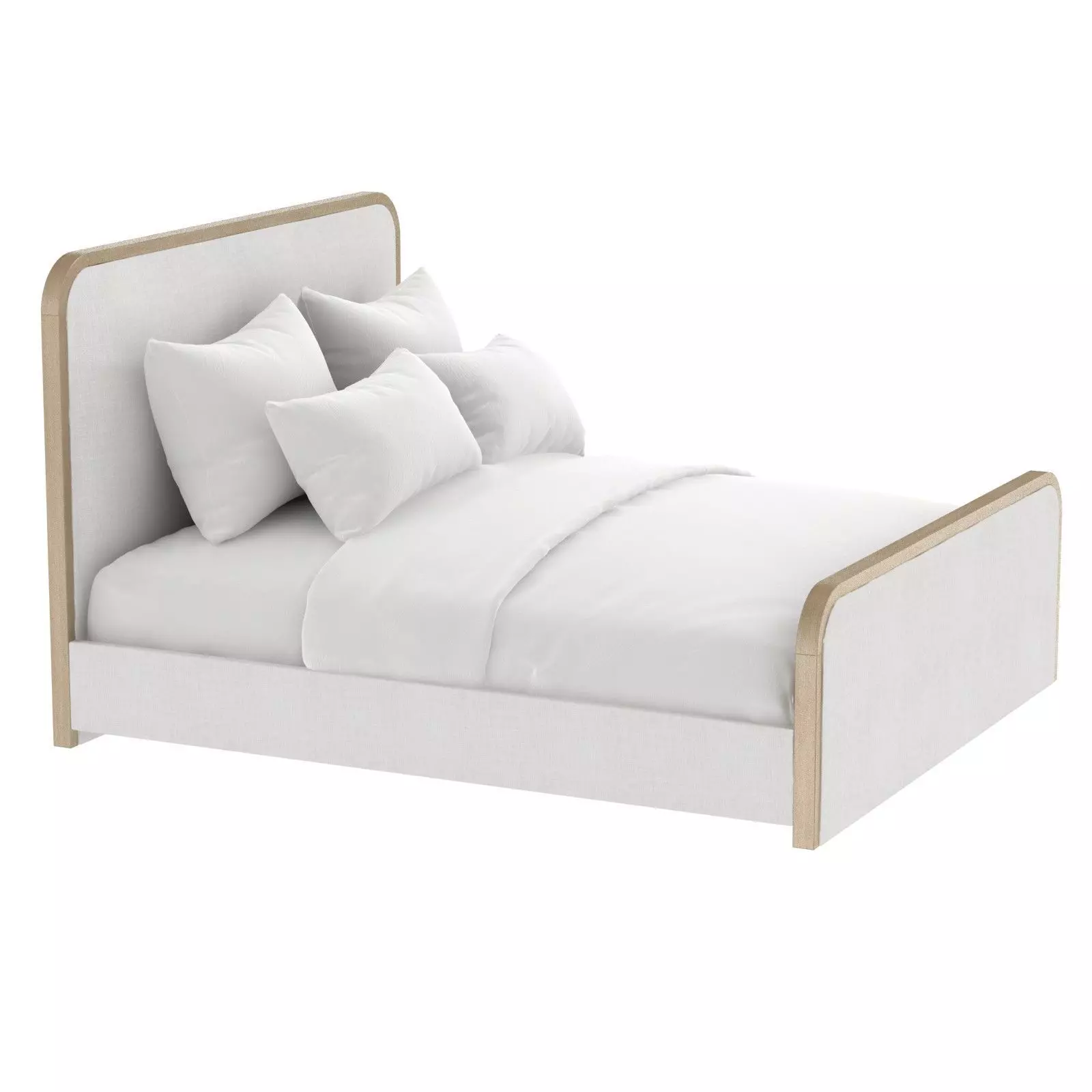 HW Home Vance bed 3D model_0
