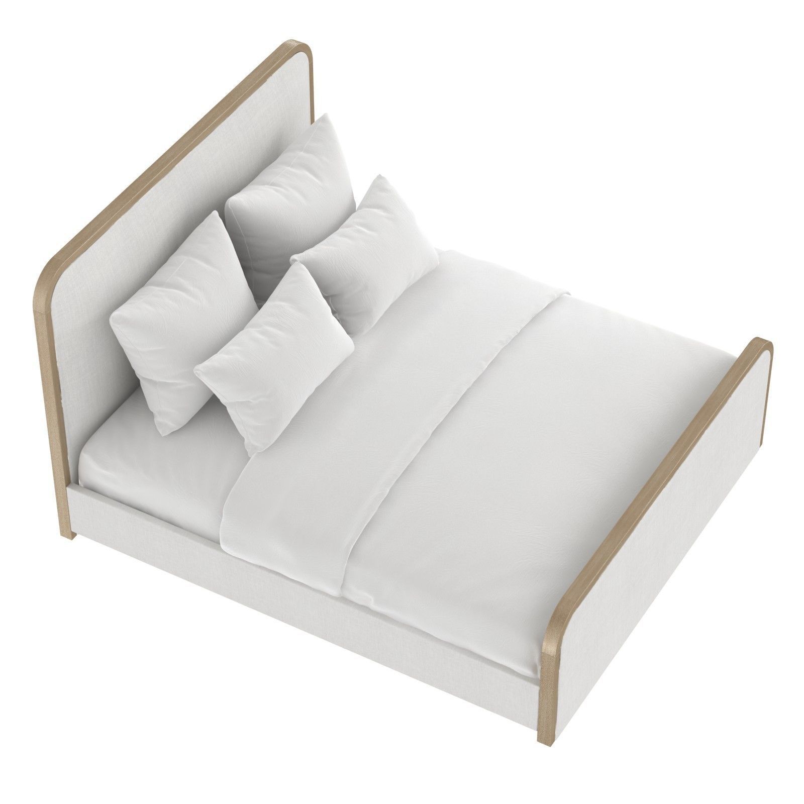 HW Home Vance bed 3D model_5