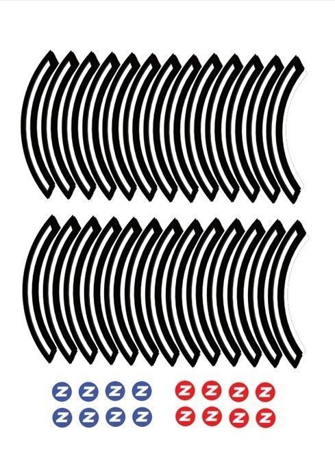 3D printable Hyundai N Vision74 style wheel set 3D print model_6