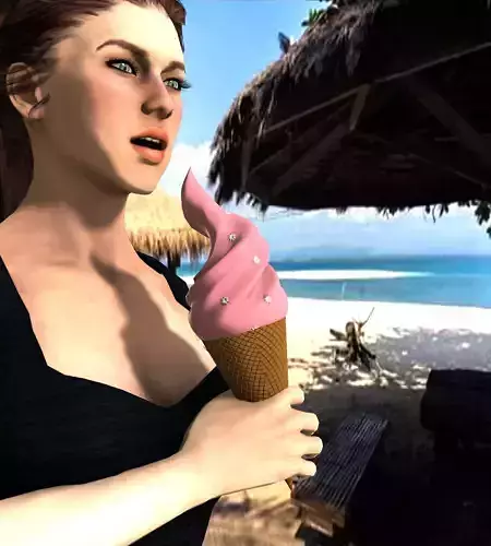 Straw Berry Ice cream