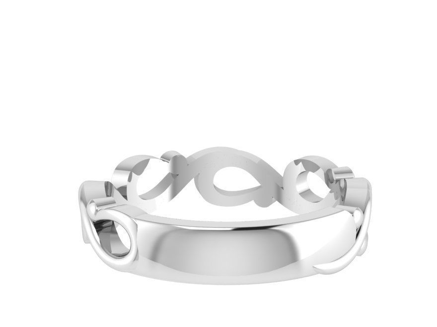 Ornamental Ring 0122 3D print model_3