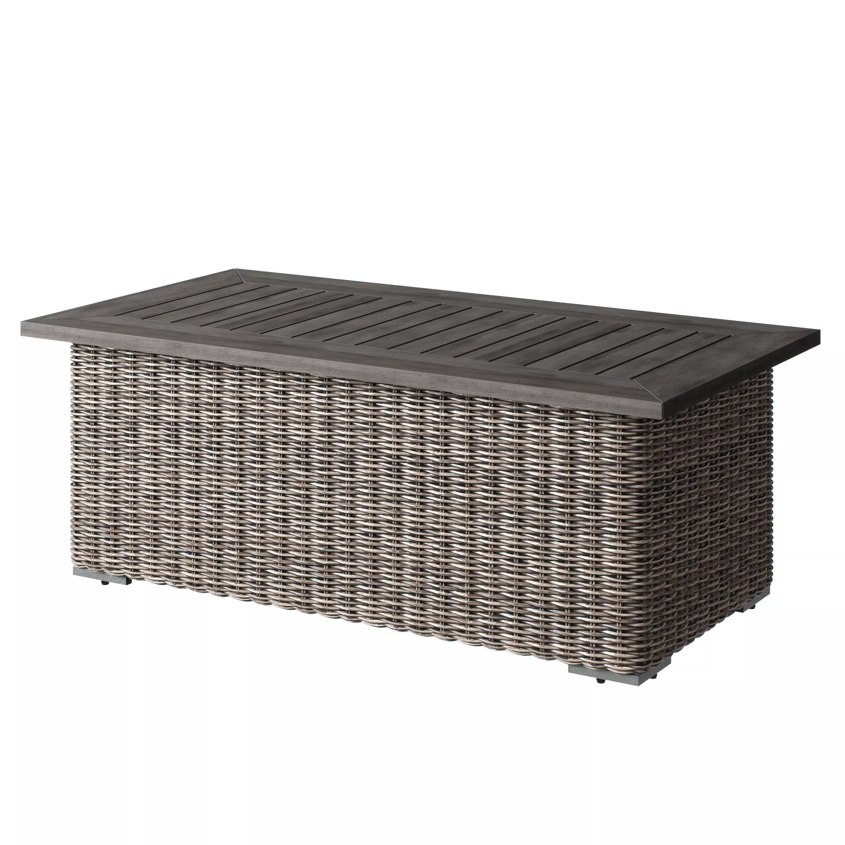 OVE Denver 4 pieces Conversation Set Table 3D model_0