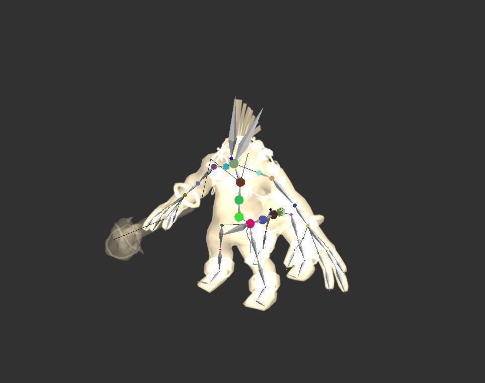 Chieftain Myth Low-poly 3D model_2