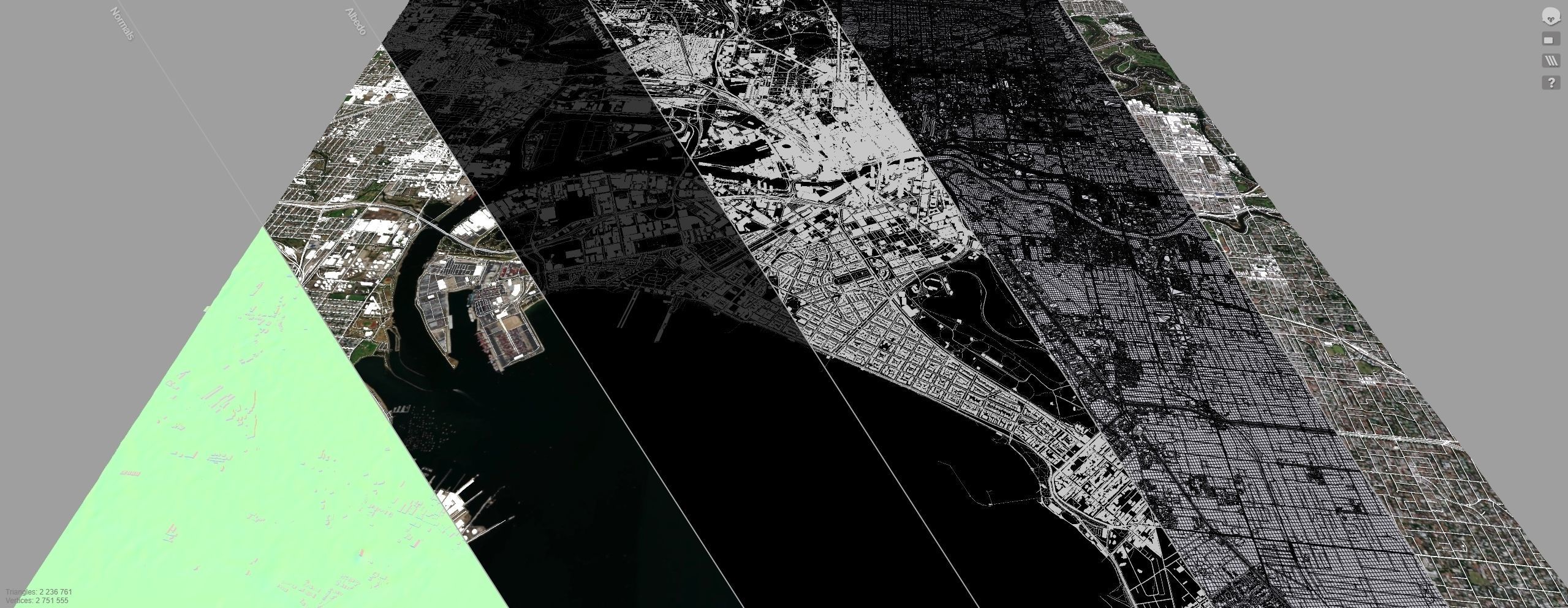 Cityscape Melbourne Australia 3D model_10