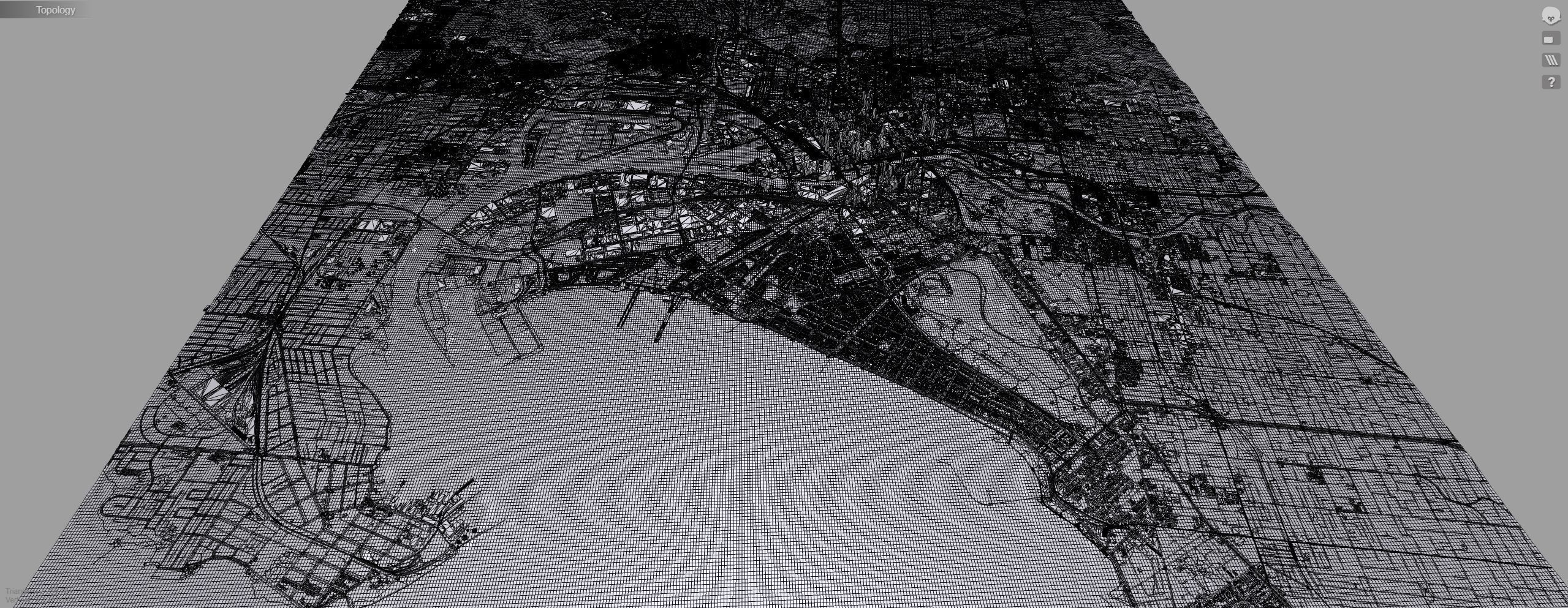 Cityscape Melbourne Australia 3D model_11