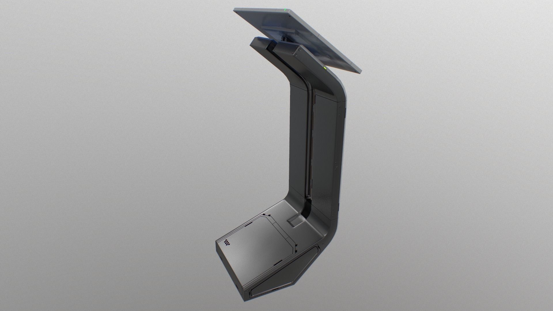 Sci-fi Terminal2 Low-poly 3D model_20