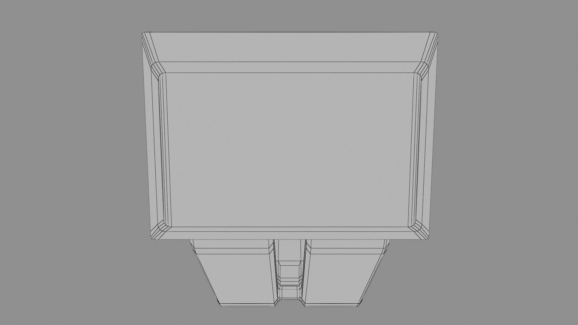 Sci-fi Terminal2 Low-poly 3D model_41