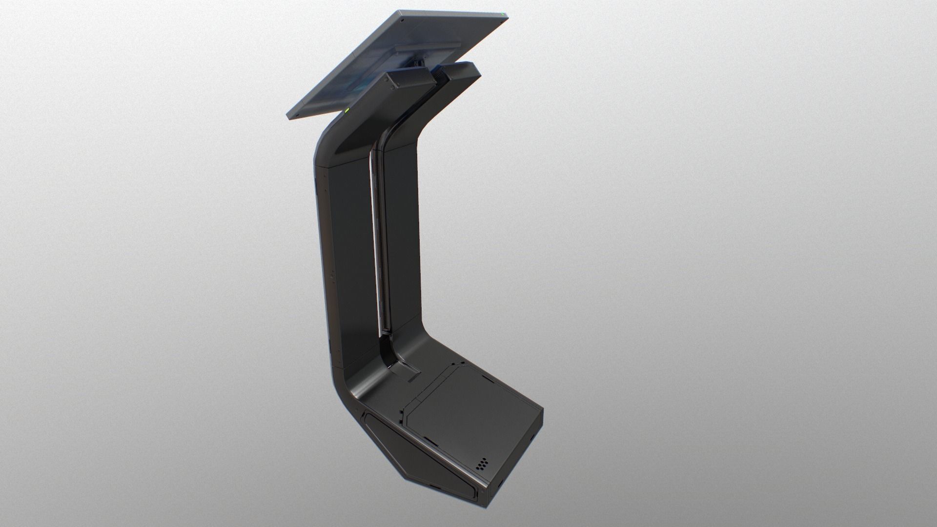 Sci-fi Terminal2 Low-poly 3D model_18