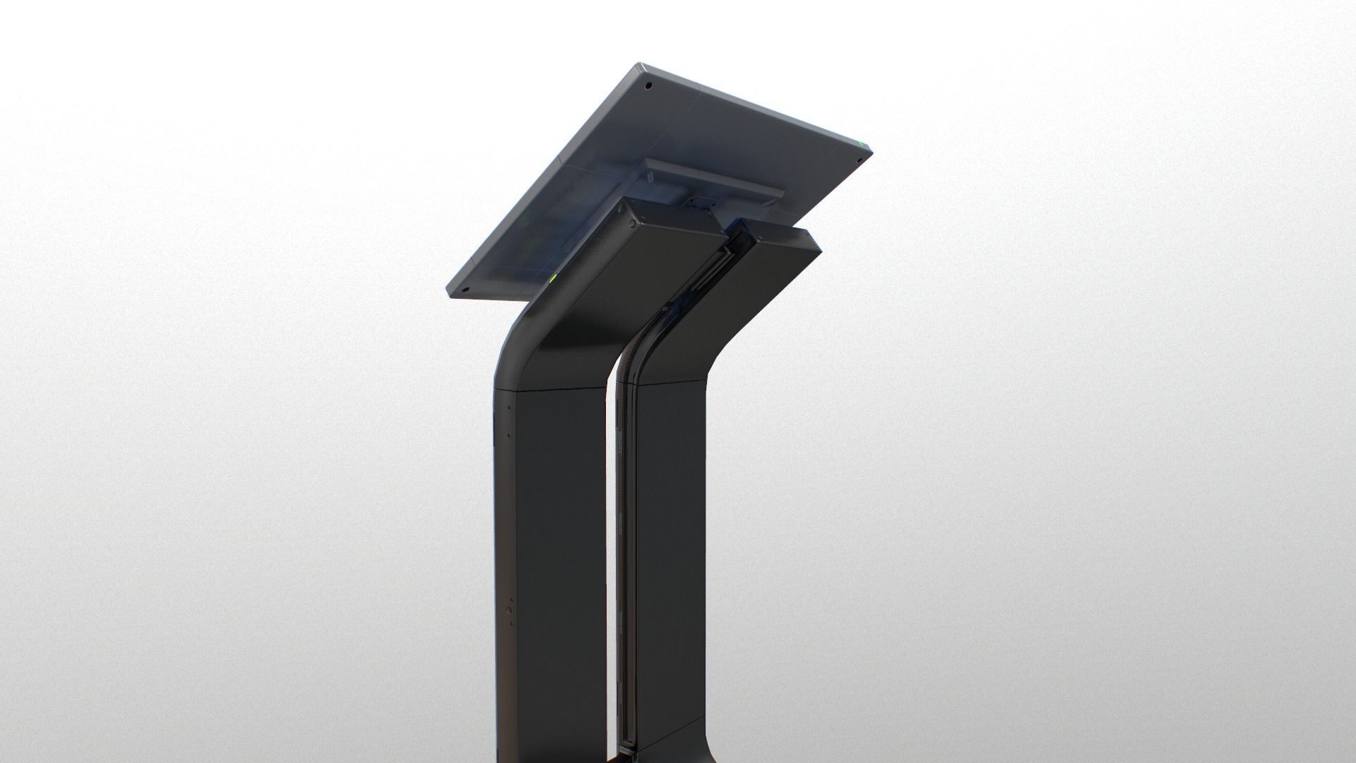 Sci-fi Terminal2 Low-poly 3D model_26