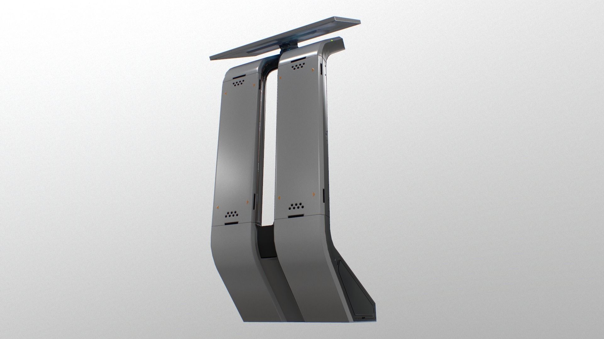 Sci-fi Terminal2 Low-poly 3D model_25