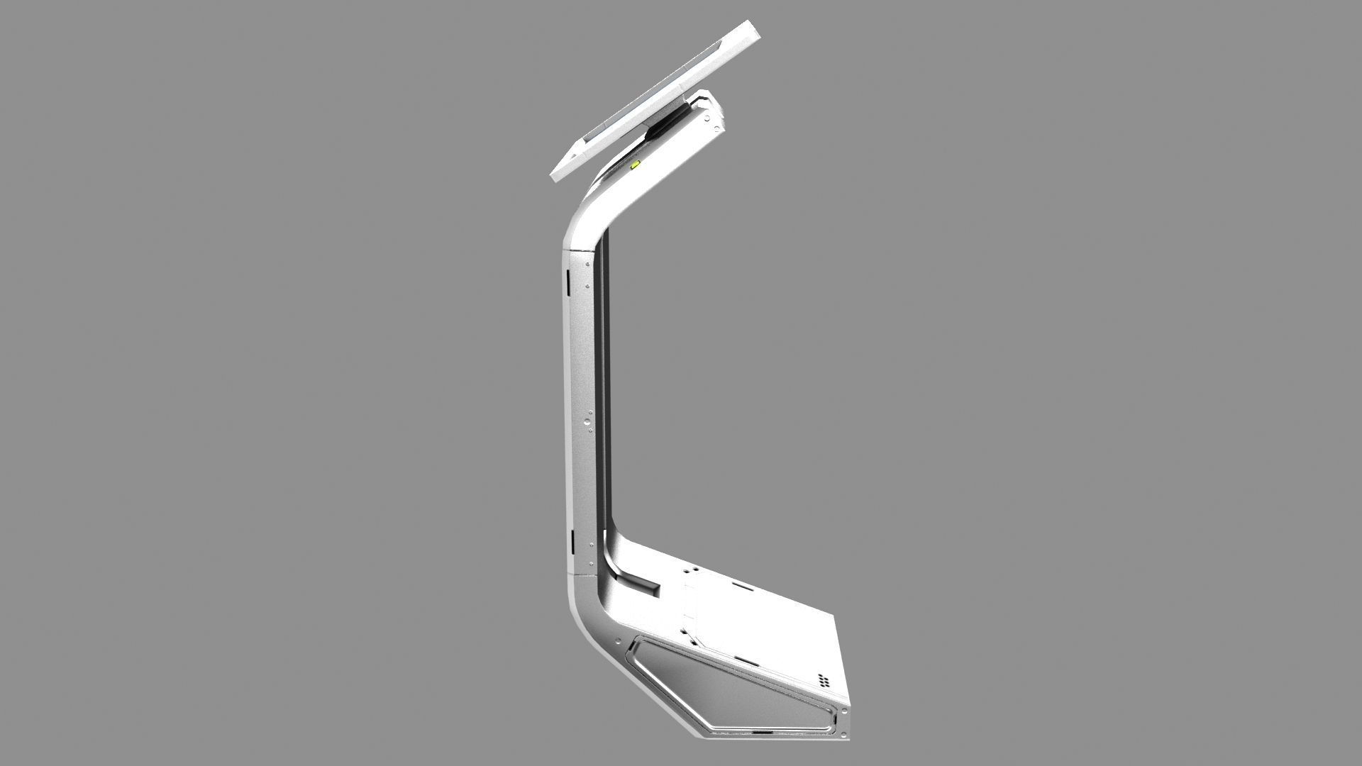 Sci-fi Terminal2 Low-poly 3D model_4