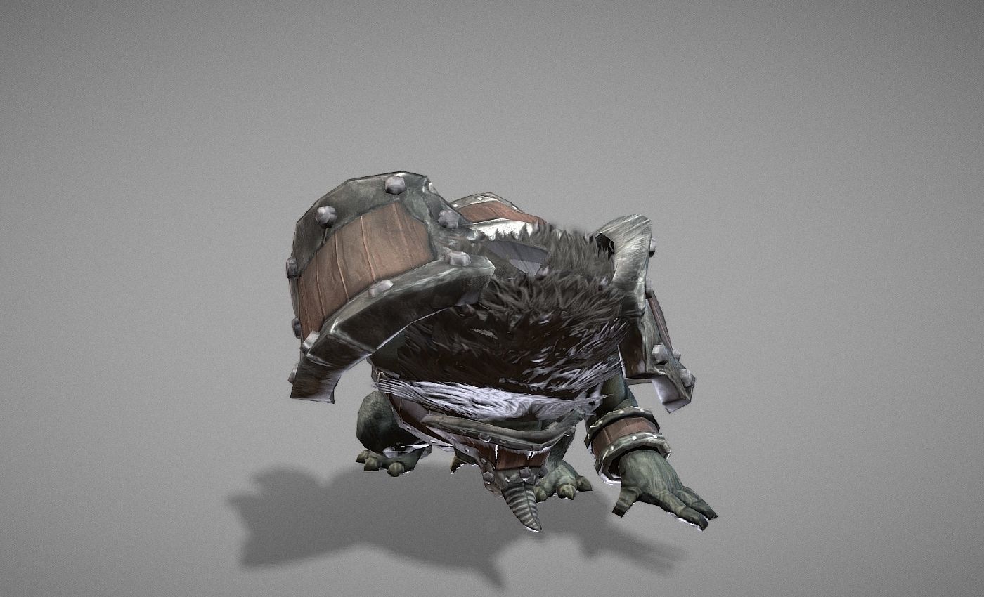 Gigantes Myth Low-poly 3D model_15